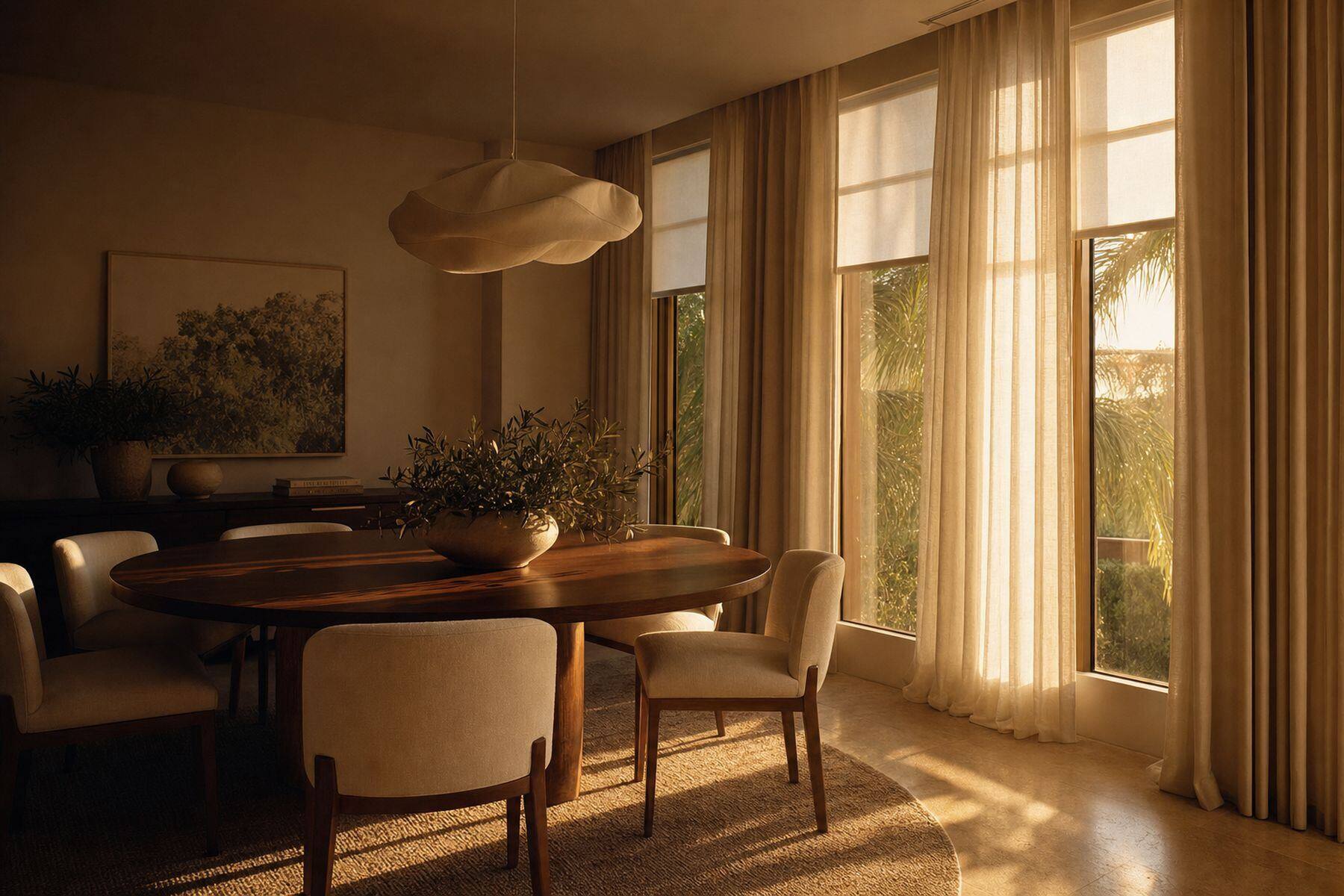 A dining room in Gulf Stream